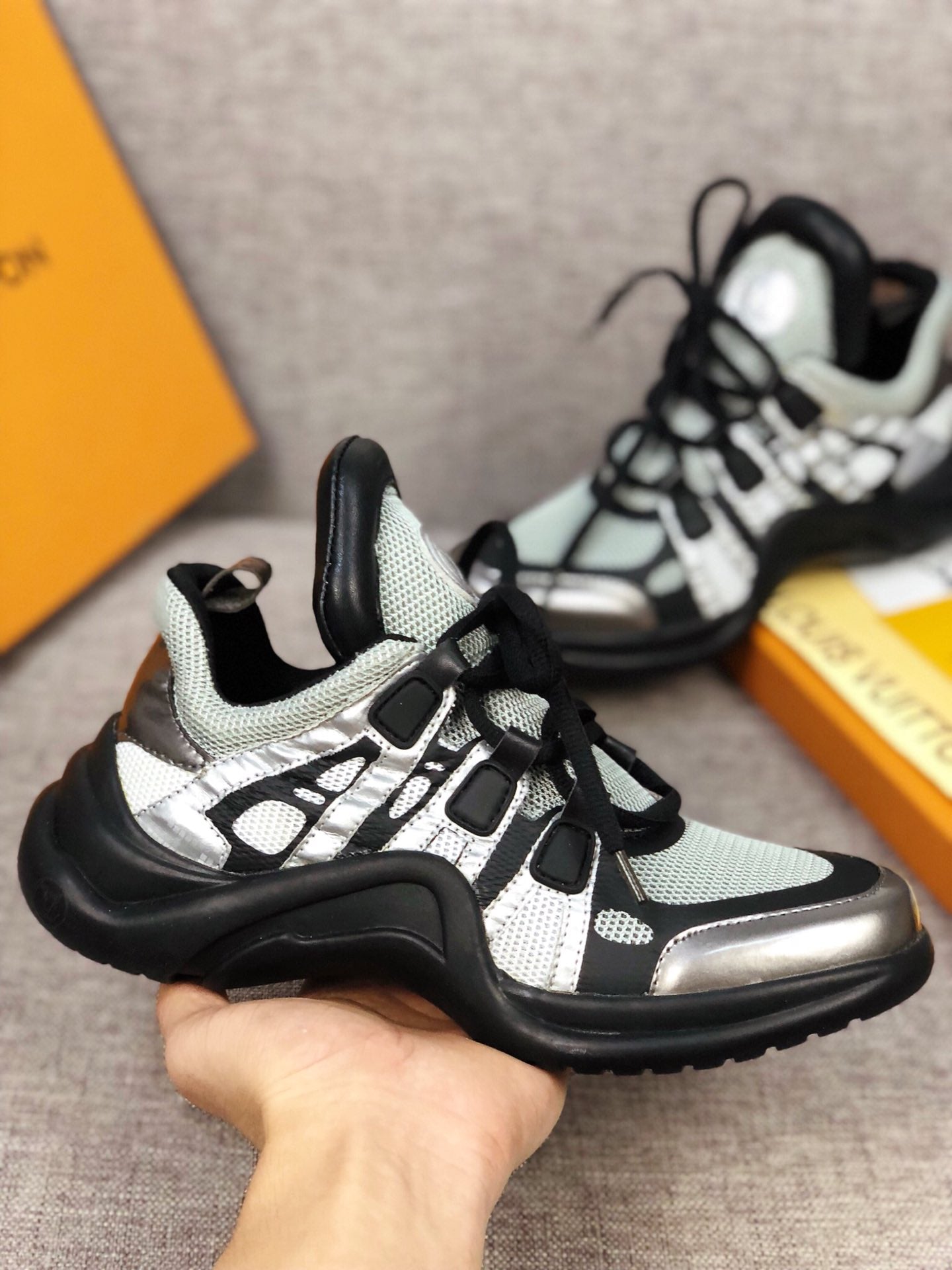 Anum Bags LUV Archlight Black Green Sneaker