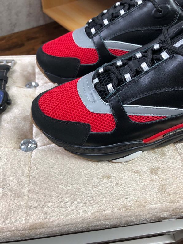 Anum Bags DIR B22 Black And Red Sneaker