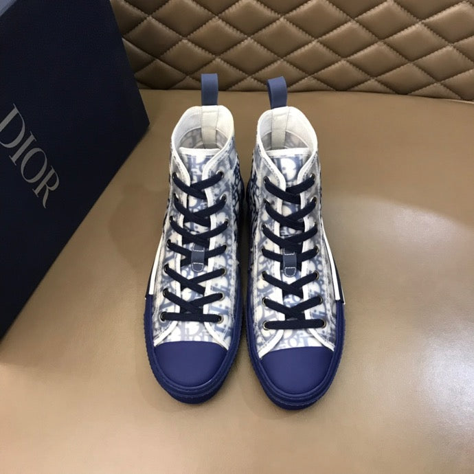 Anum Bags DIR B23 Blue HIGH-TOP SNEAKER