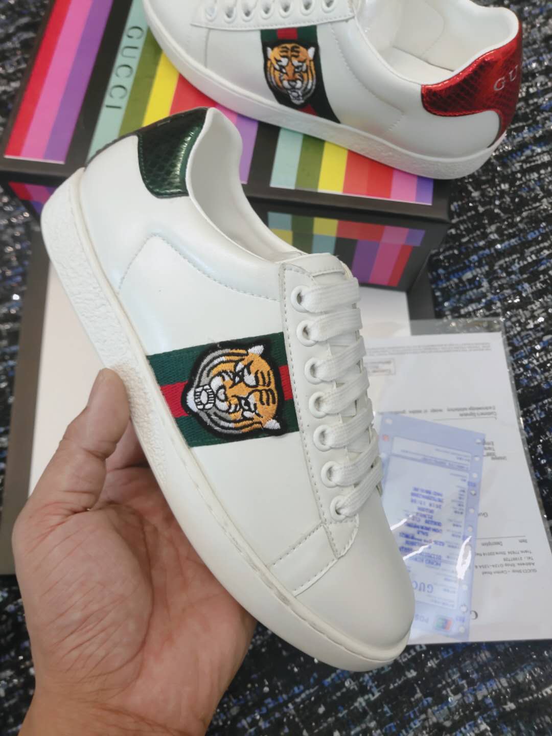 Ezyycart Bags MO-GCI Ace Tiger Sneaker 036