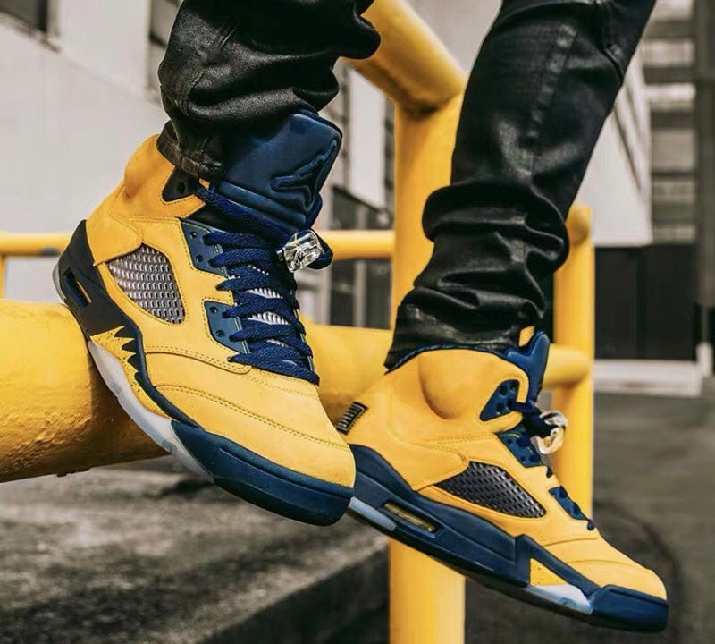Ezyycart Bags AJ5 Michigan black and yellow