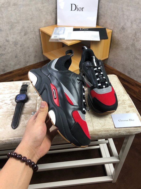 Anum Bags DIR B22 Black And Red Sneaker