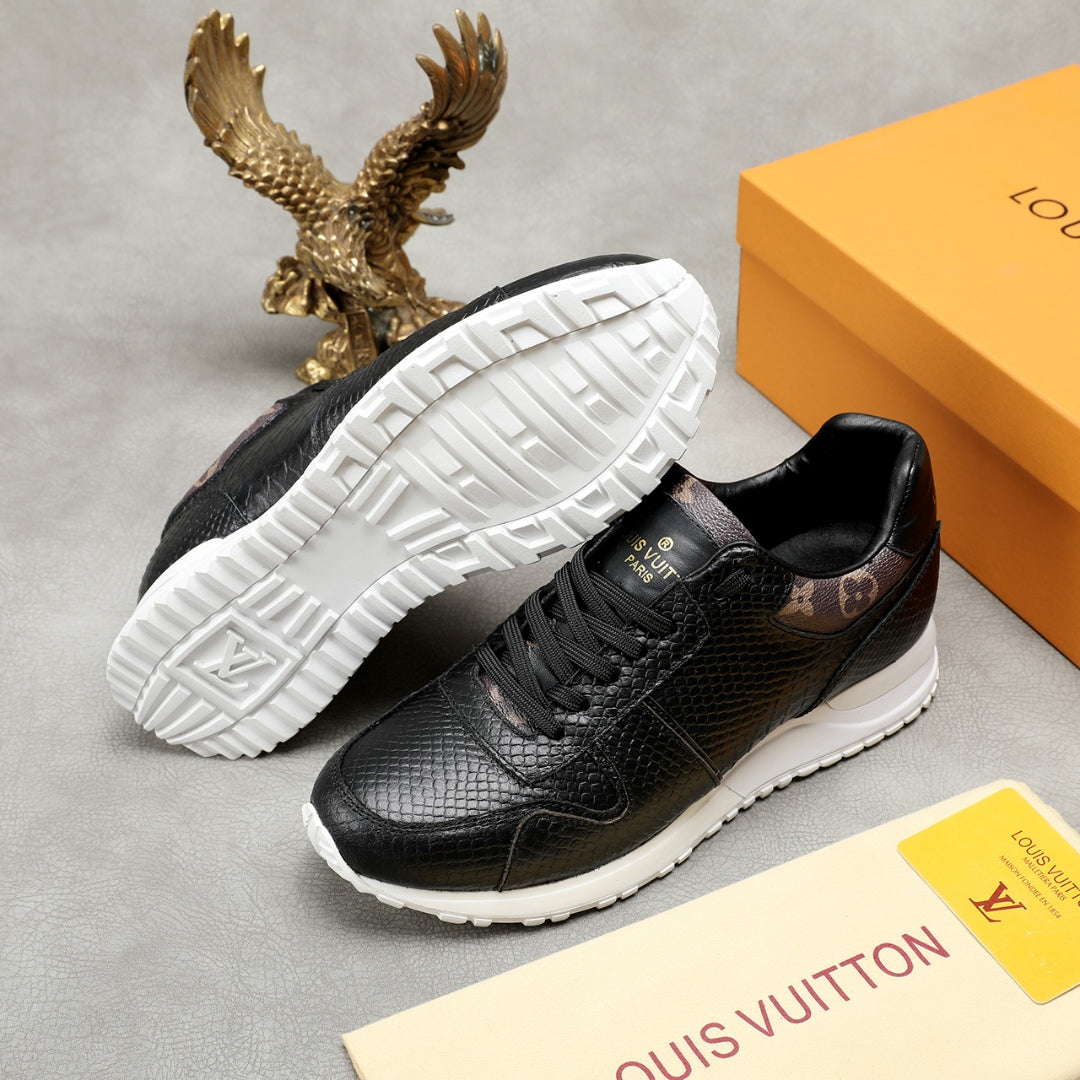 Anum Bags LUV Run Away Low Top Black Brown Sneaker