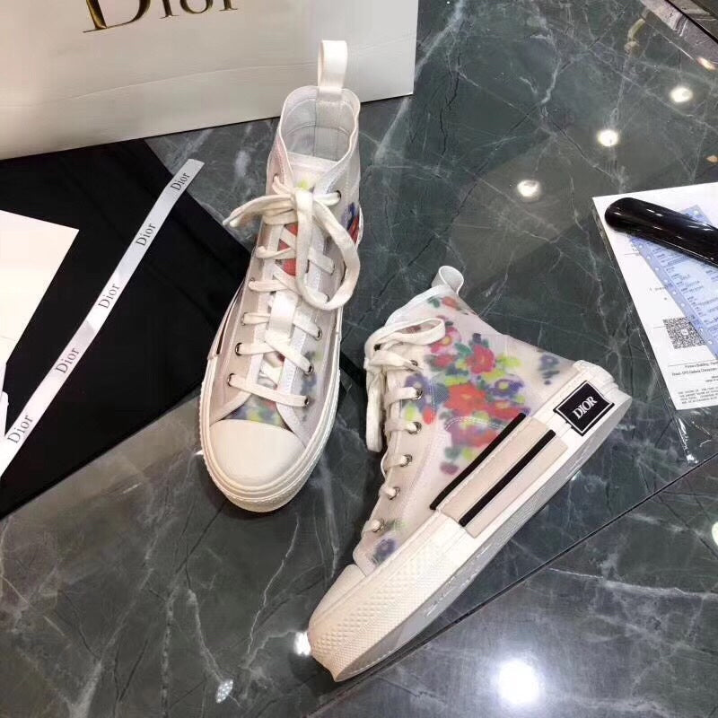 Anum Bags DIR B23 Flowers Technical Canvas Sneaker