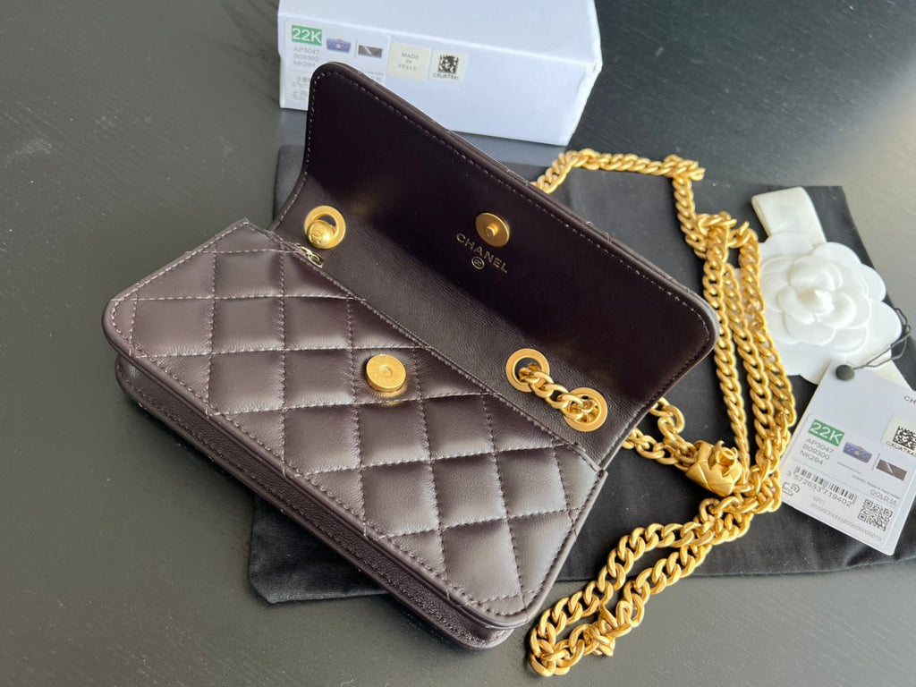 Anum Bags CHL WOC BAG BROWN