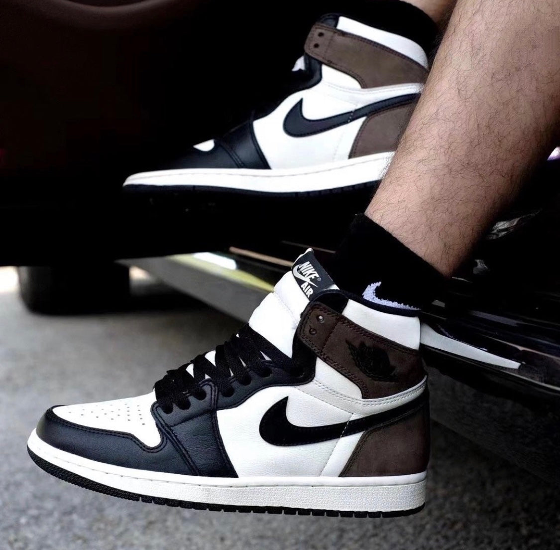 Ezyycart Bags AJ1 Small Barb Black Mocha