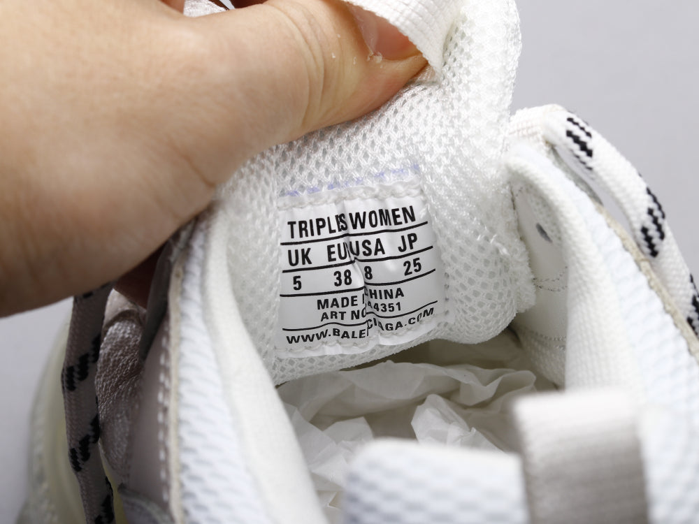 Ezyycart Bags Bla 19SS Air Cushion White Sneaker