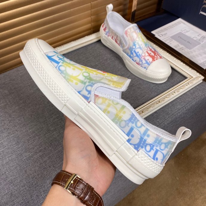 Anum Bags DIR B23 Slip MultiColor And White LOW-TOP SNEAKER