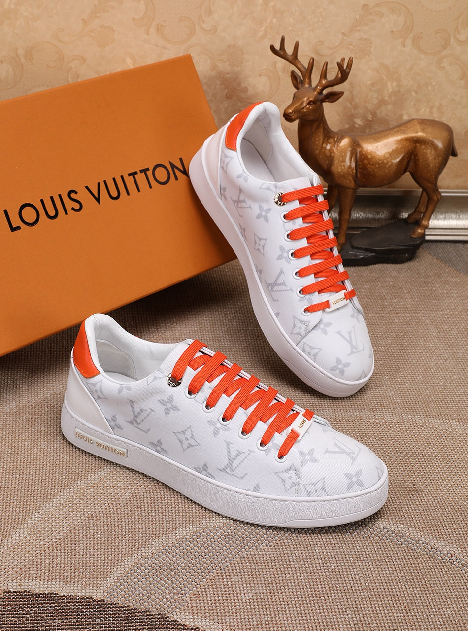 Anum Bags LUV Time Out Orange And White Sneaker