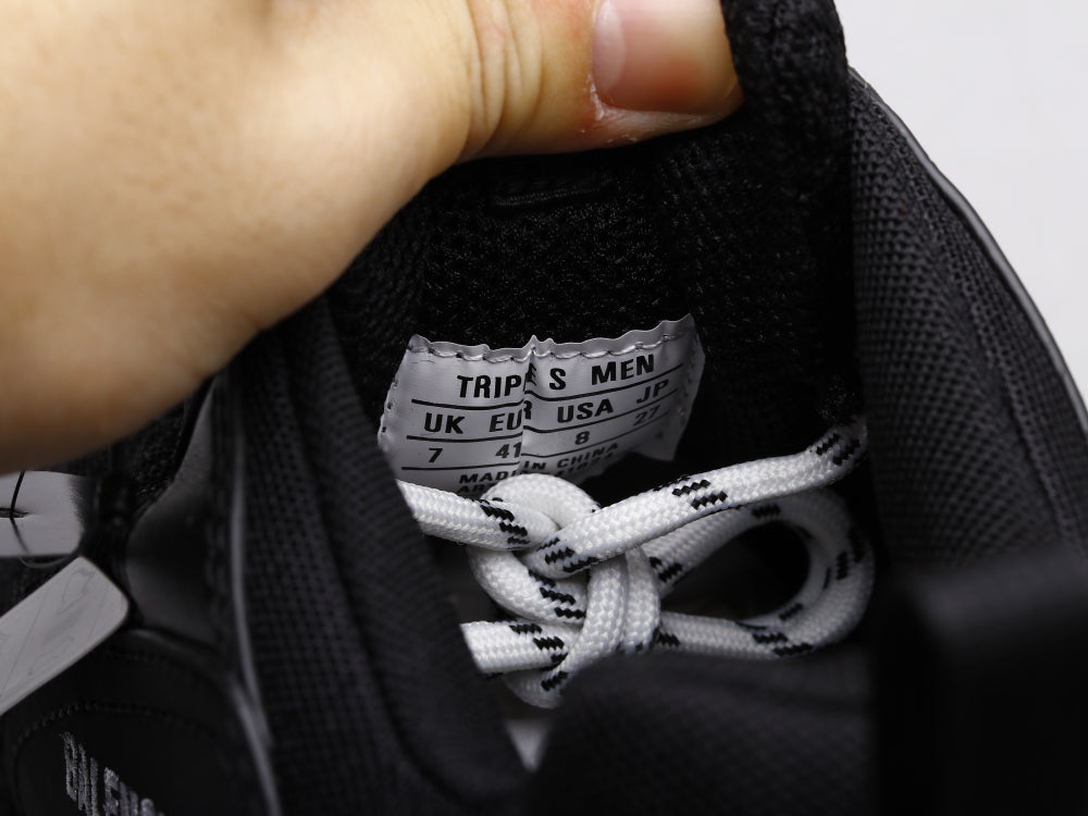 Ezyycart Bags Bla Triple S Black Green Sneaker
