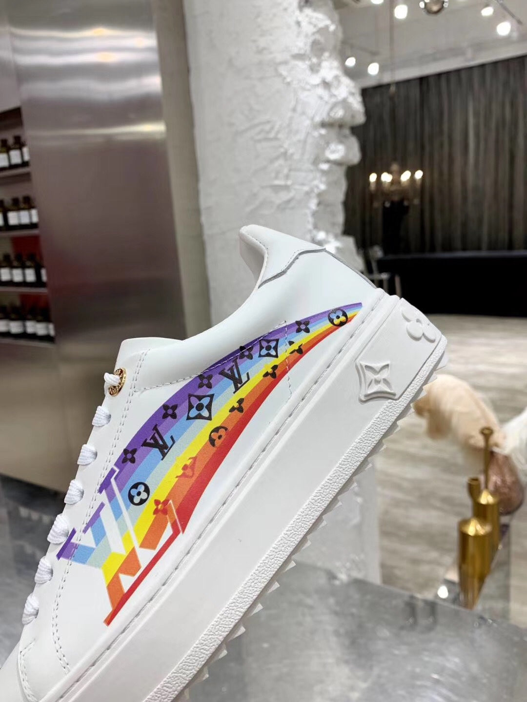 Anum Bags LUV Casual Low White Sneaker