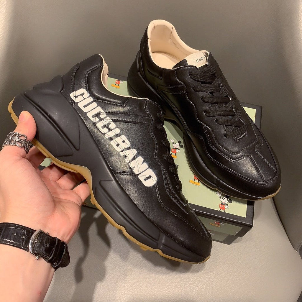 Ezyycart Bags MO-GCI RHYTON VINTAGE TRAINER BAND BLACK SNEAKER 140