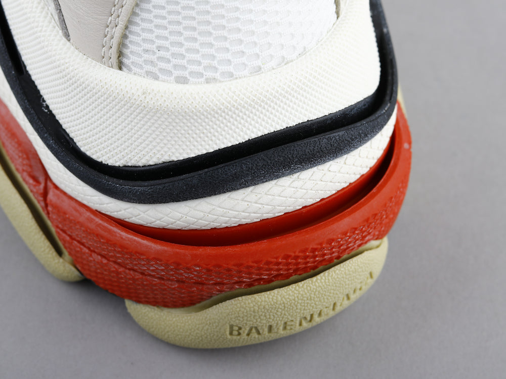 Ezyycart Bags Bla Triple S White Red Sneaker