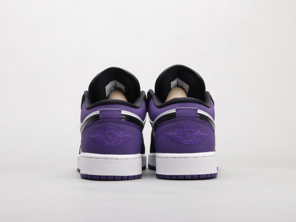 Ezyycart Bags AJ1 Black and purple toes