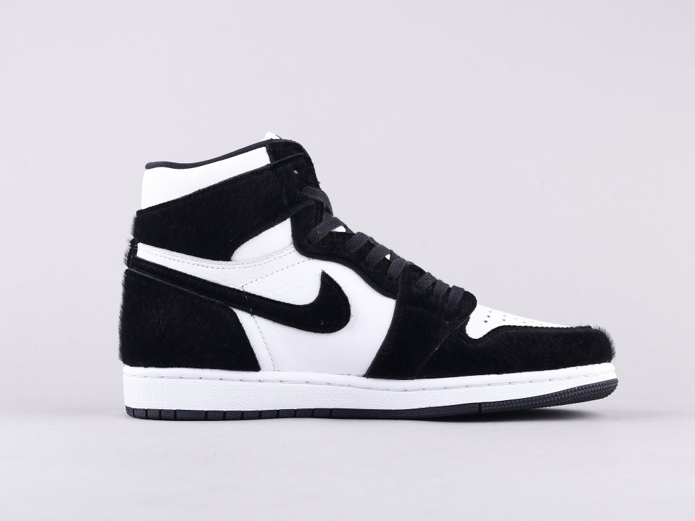 Ezyycart Bags AJ1 horsehair black and white