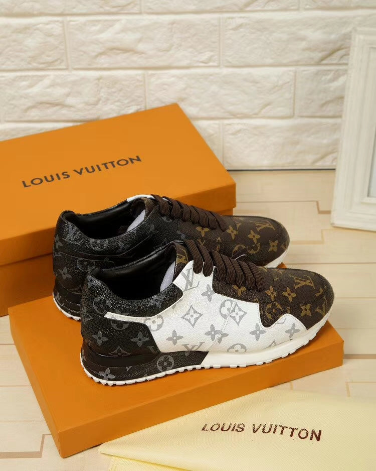 Anum Bags LUV Run Away Brown White Sneaker