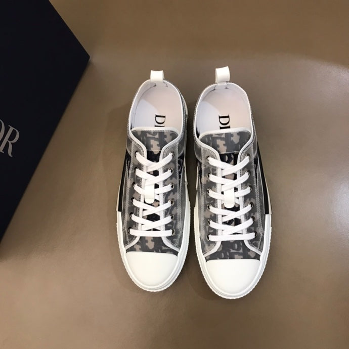 Anum Bags DIR B23 Black and White LOW-TOP SNEAKER