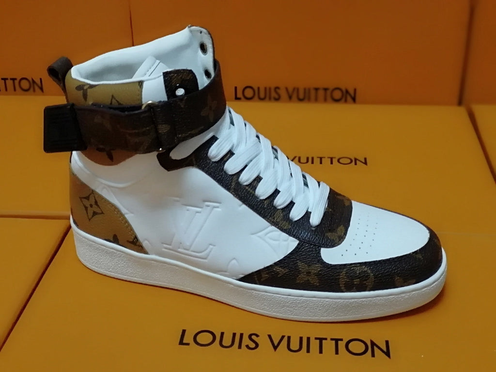 Anum Bags Luv Rivoli White Brown Sneaker