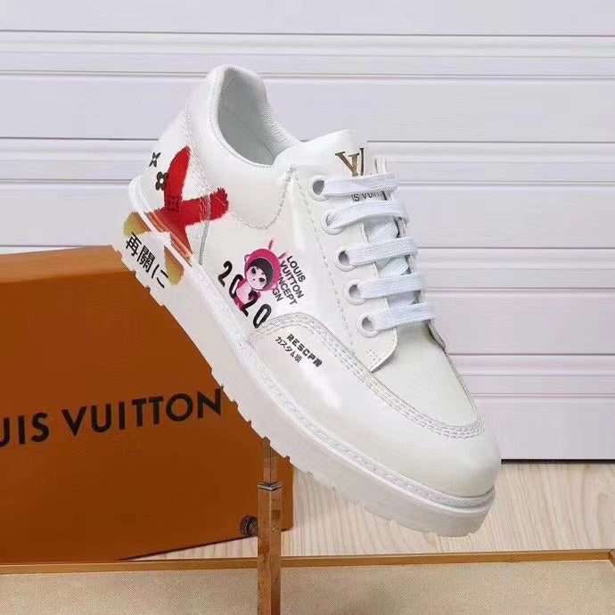 Anum Bags LUV Traners Vert White Sneaker