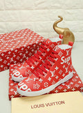 Anum Bags LUV Stellar Trainer Boot Red S Sneaker