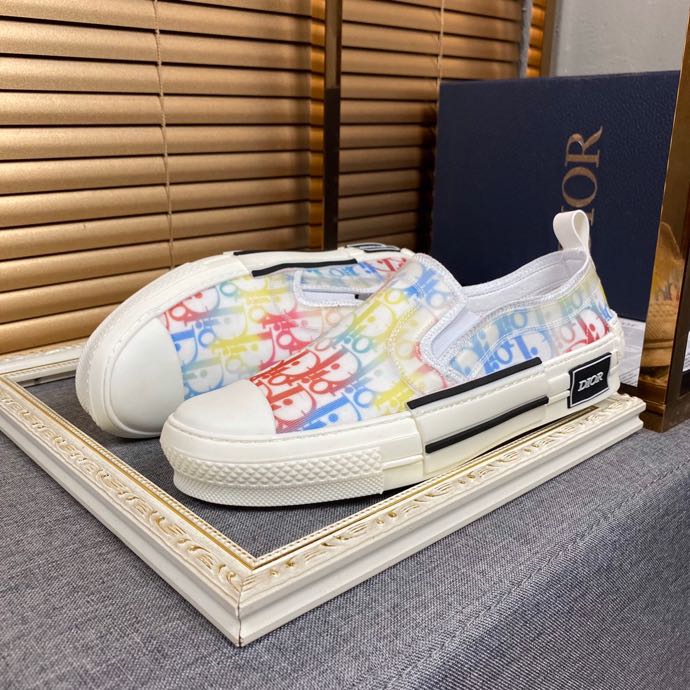 Anum Bags DIR B23 Slip MultiColor And White LOW-TOP SNEAKER