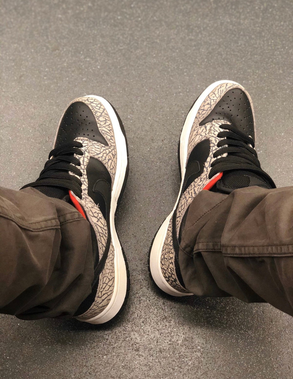 Ezyycart Bags Sup joint black cement
