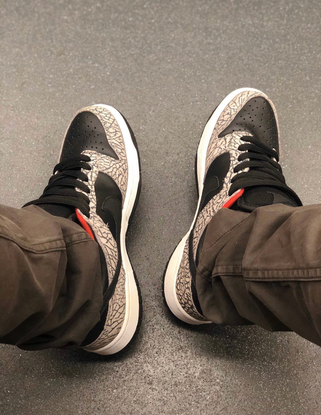 Ezyycart Bags Sup joint black cement