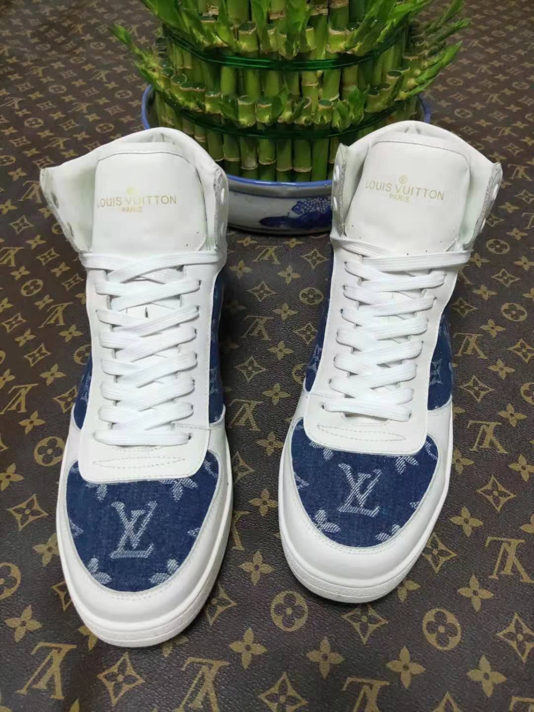 Anum Bags Luv Rivoli White Blue Sneaker