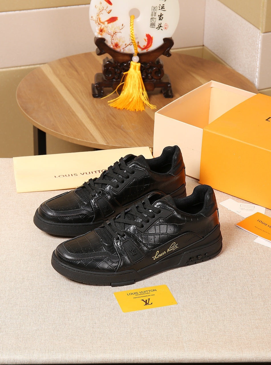 Anum Bags LUV Traners Vert Black Sneaker