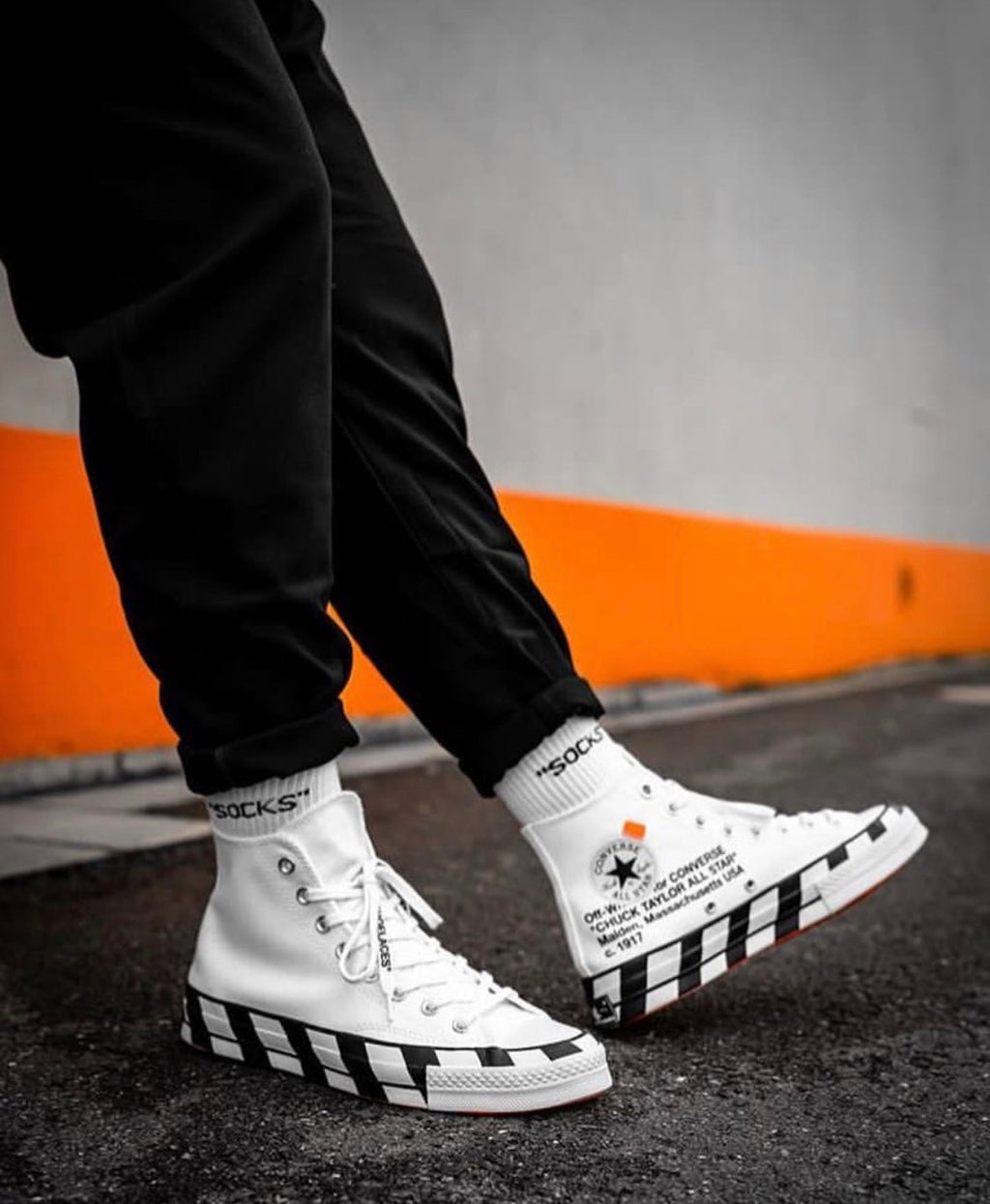 Ezyycart Bags NKE Conver Black & White