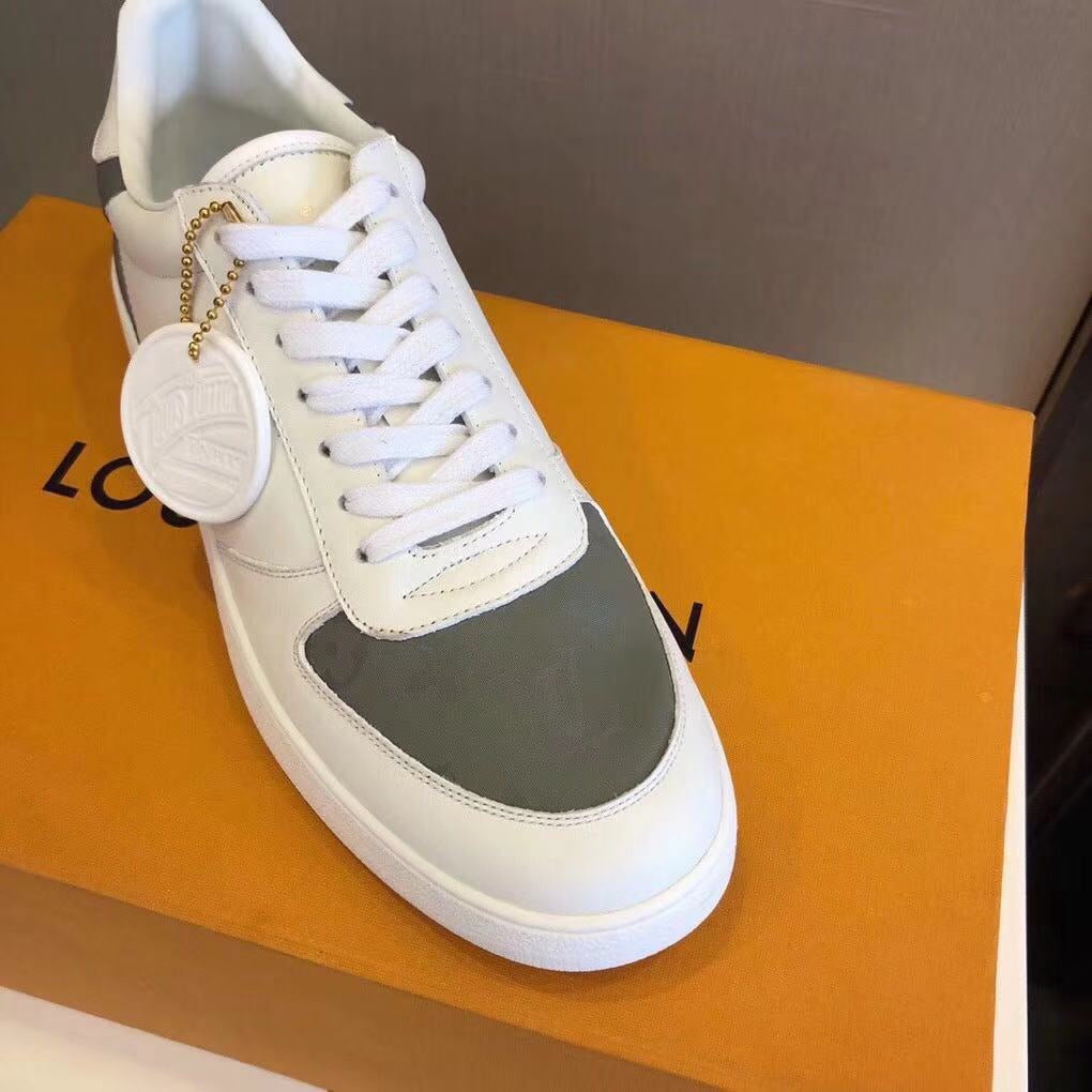Anum Bags LUV Rivoli Low Gray White Sneaker