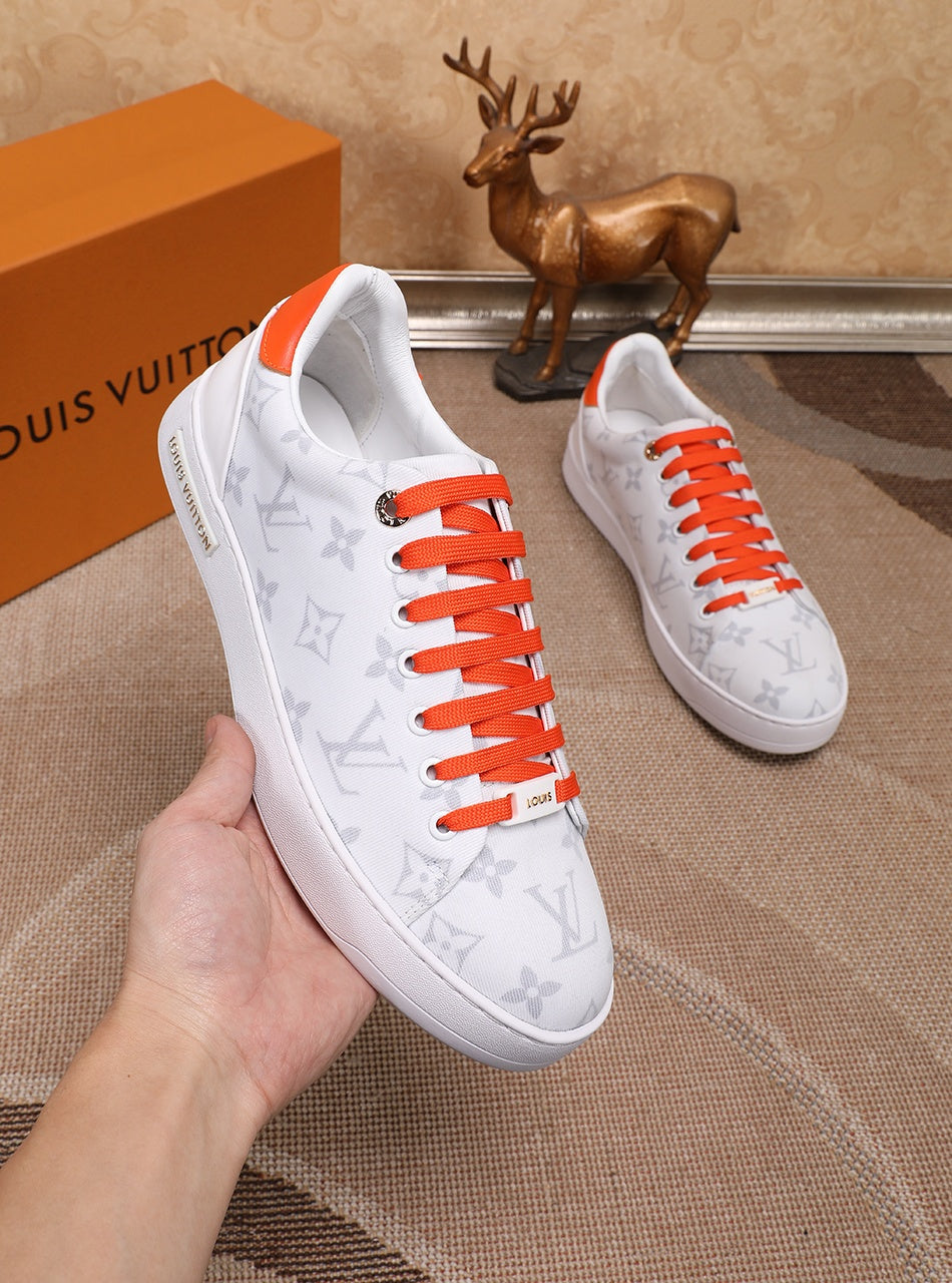 Anum Bags LUV Time Out Orange And White Sneaker