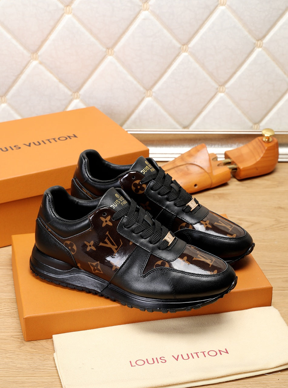 Anum Bags LUV Casual Black Brown Sneaker