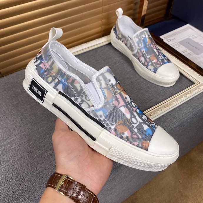 Anum Bags DIR B23 Slip MultiColor And White LOW-TOP SNEAKER