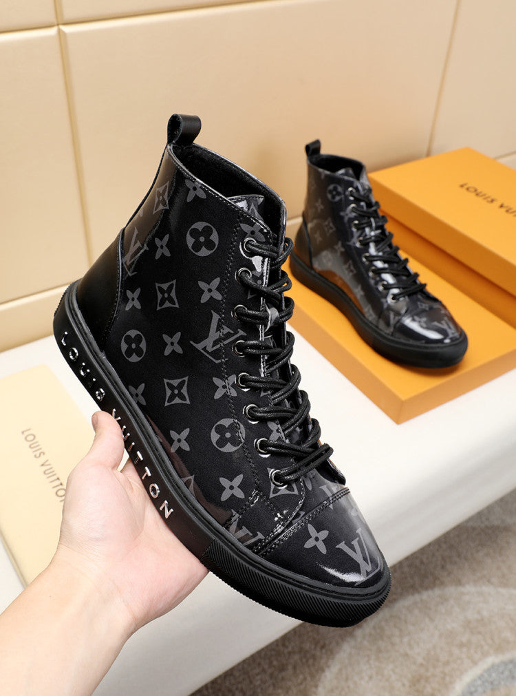 Anum Bags LUV Stellar Trainer Boot Black Sneaker