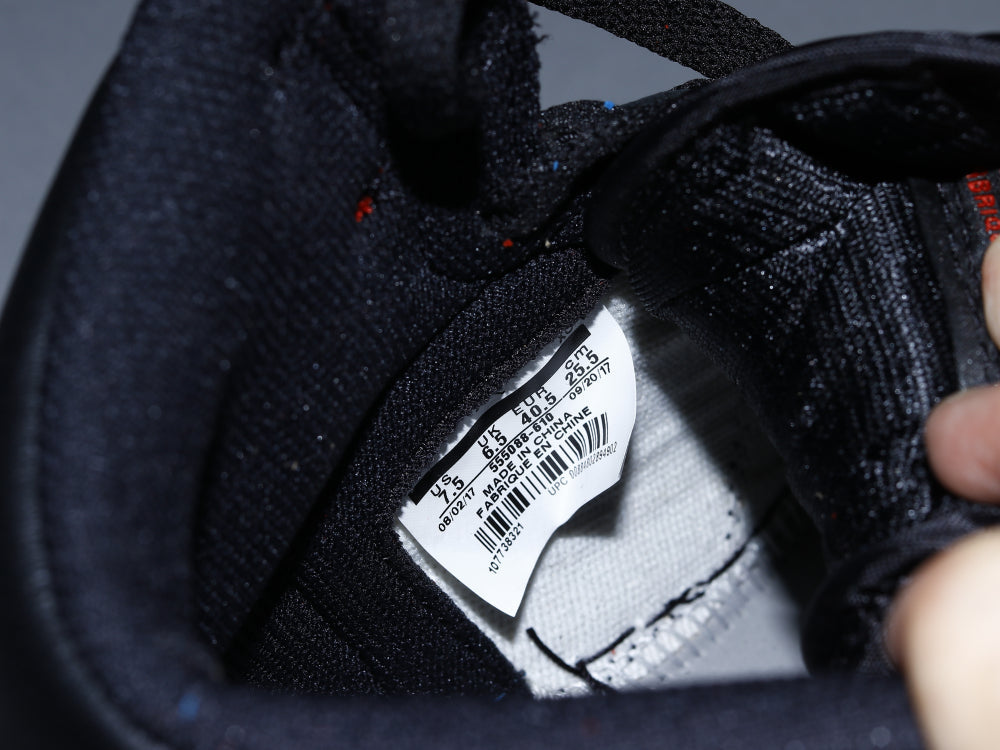 Ezyycart Bags AJ1 black red toe