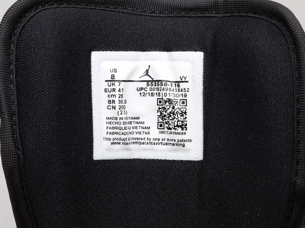 Ezyycart Bags AJ1 black toe