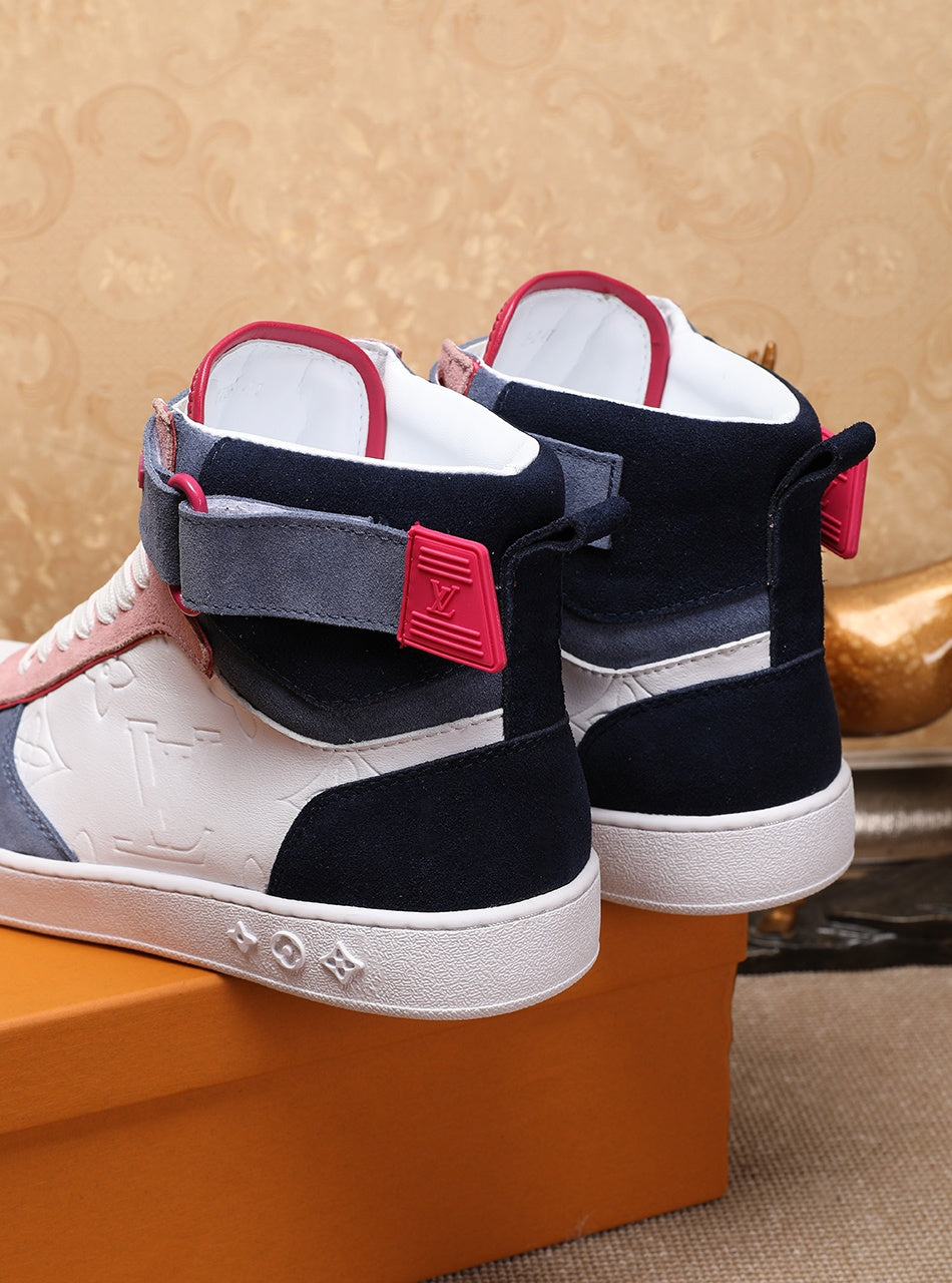 Anum Bags LUV High Top White Sneaker