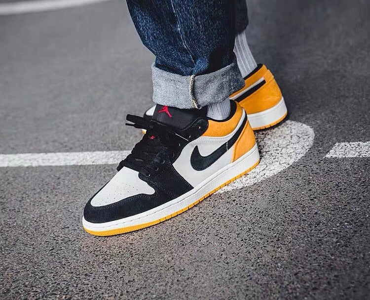 Ezyycart Bags AJ1 black and yellow toes