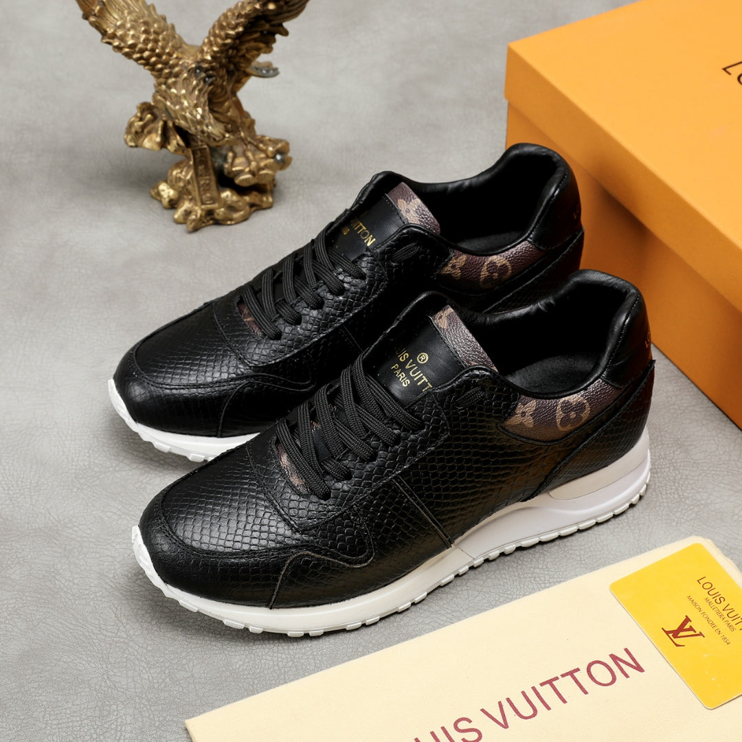 Anum Bags LUV Run Away Low Top Black Brown Sneaker