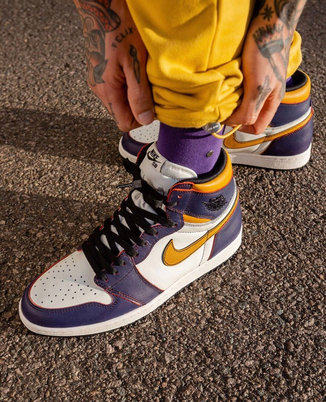 Ezyycart Bags AJ1 black toe