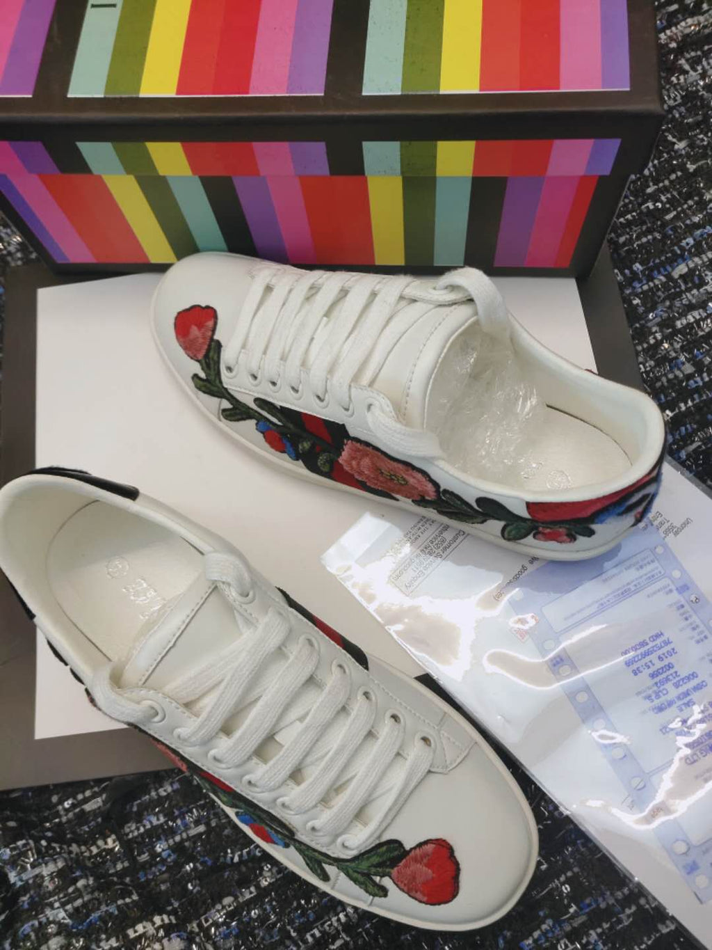 Ezyycart Bags MO-GCI Ace Embroidered Sneaker 031