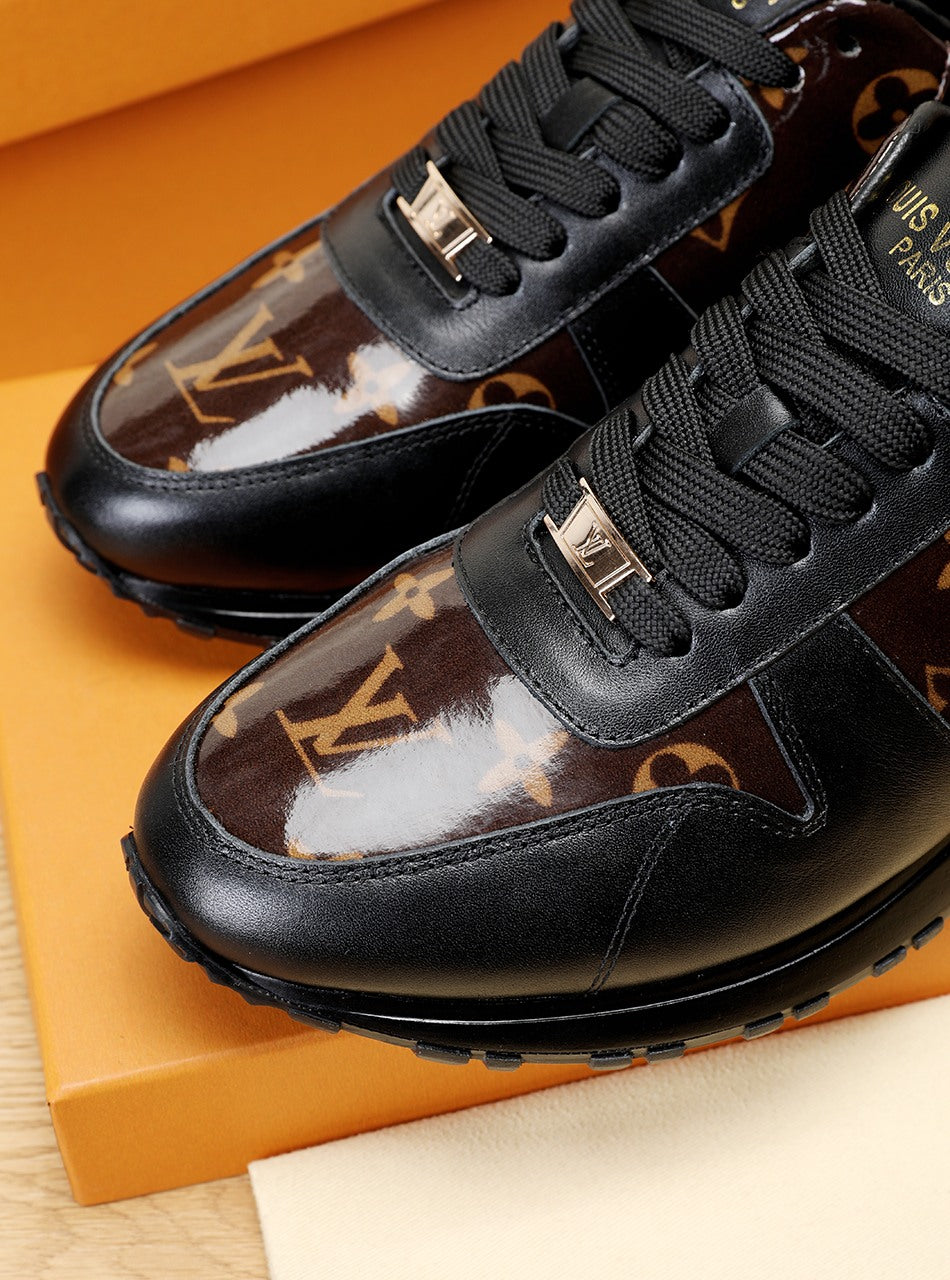 Anum Bags LUV Casual Black Brown Sneaker