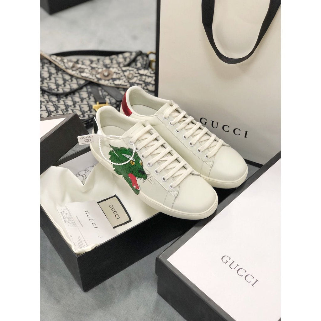 Ezyycart Bags MO-GCI Ace Mystic dragon White Sneaker 101