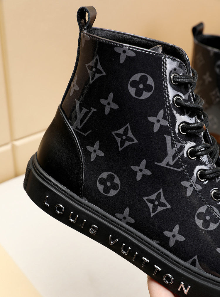 Anum Bags LUV Stellar Trainer Boot Black Sneaker