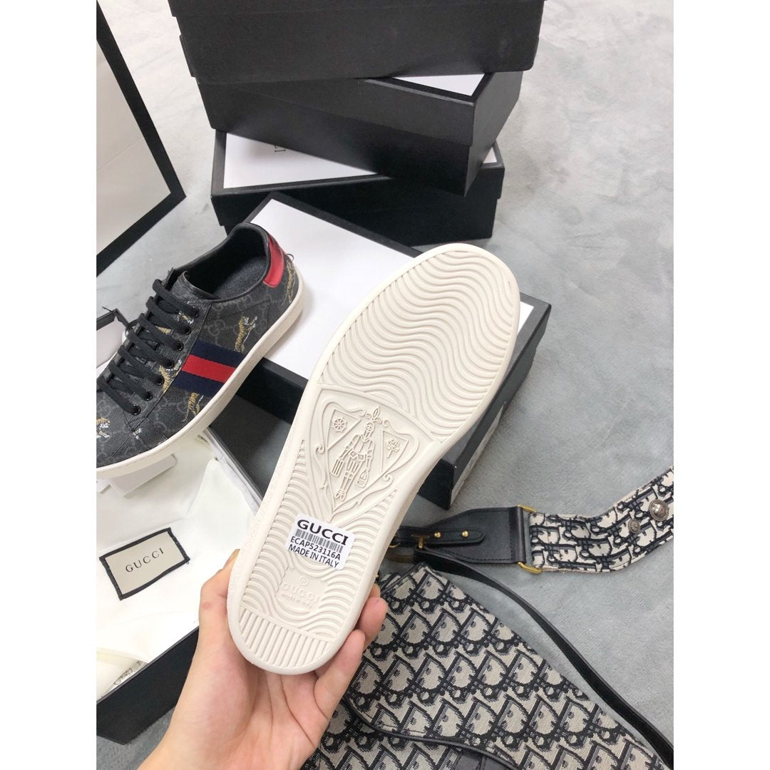 Ezyycart Bags MO-GCI Ace Beige Tiger Sneaker 079