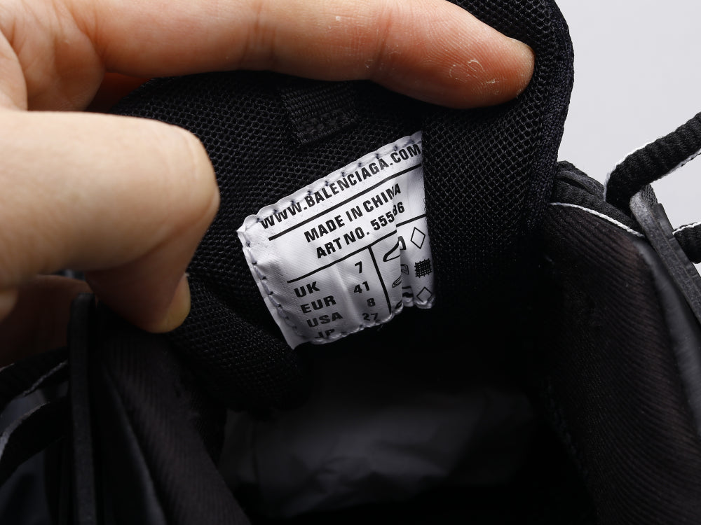Ezyycart Bags Bla Track LED Black Sneaker