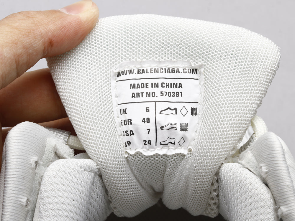Ezyycart Bags Bla Track Hollow White Sneaker