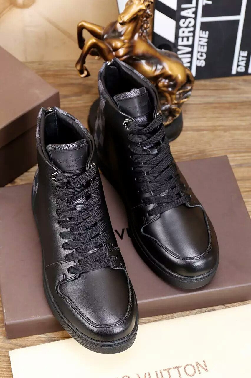 Anum Bags LUV HIgh Top Black Sneaker