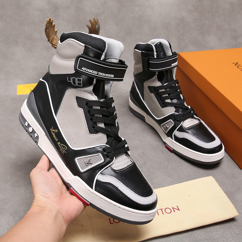 Anum Bags LUV Traners Inspired Black Gray Sneaker